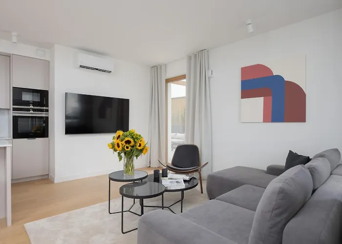 Wola Ludwiki With Parking And Terrace By Renters Prestige Warszawa